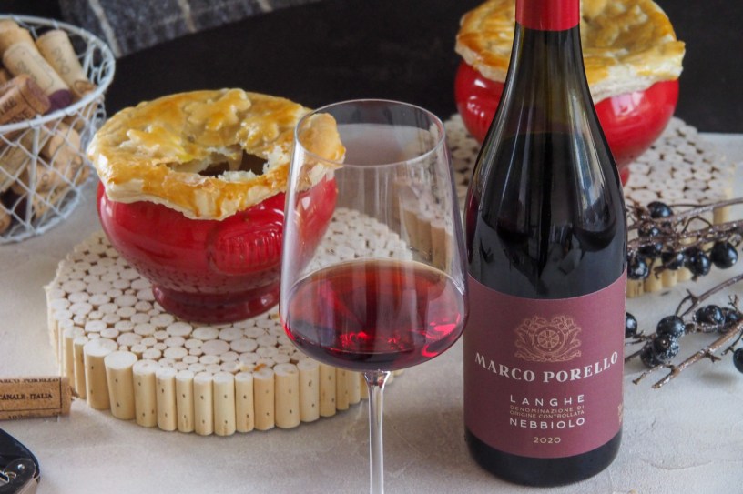 Winter Indulgence with Nebbiolo Langhe Marco Porello and a delicious Venison Pie
