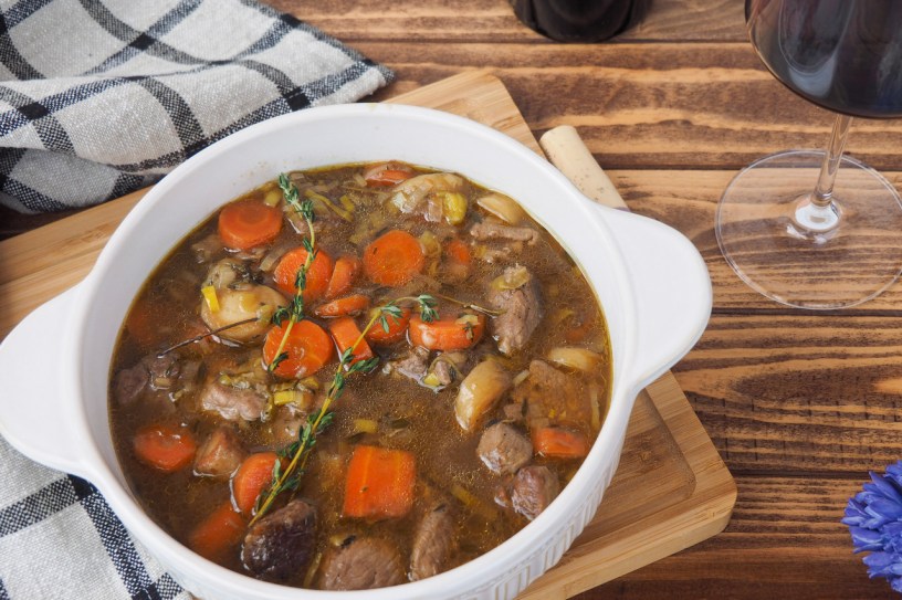 Lamb Guinness Stew | Susana Balbo Ben Marco Malbec
