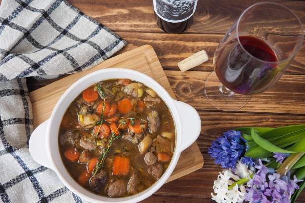 Lamb Guinness Stew | Susana Balbo Ben Marco Malbec