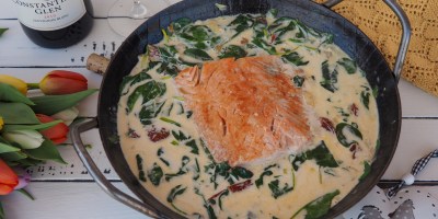 An Everyday Feast: Salmon In White Wine Sauce | Constantia Glen Sauvignon Blanc