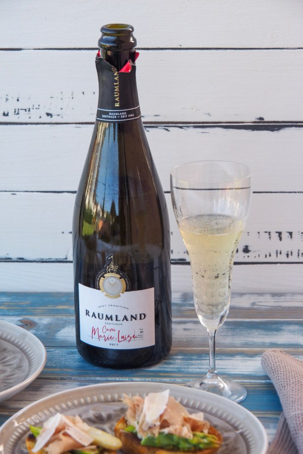Celebrating Spring with German Winzersekt and Asparagus Crostini