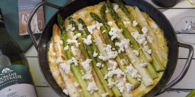 Asparagus Frittata And Musings About Pairing Asparagus And Wine