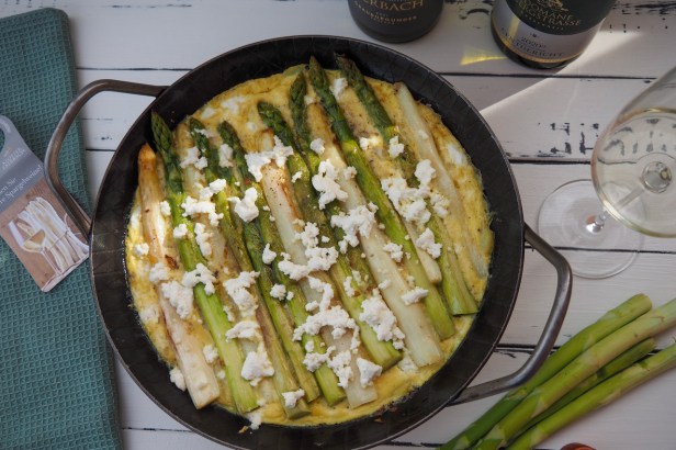 Asparagus Frittata And Musings About Pairing Asparagus And Wine
