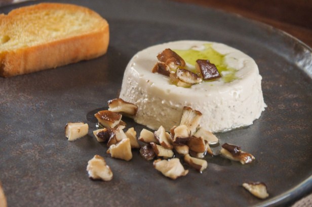 Easy Appetizer: Mushroom Panna Cotta Recipe