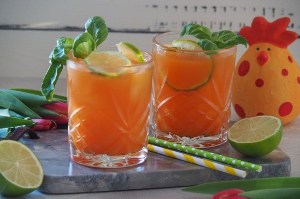 Spicy Carrot Margarita
