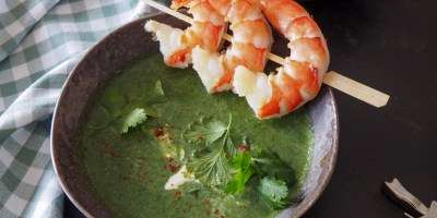 Spicy Spinach-Coconut Soup – A quick vegetarian weeknight dish