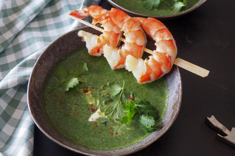 Spicy Spinach-Coconut Soup – A quick vegetarian weeknight dish