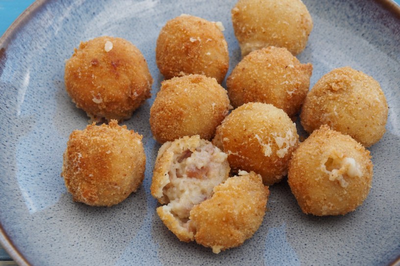 Croquettes with Serrano Ham and Cheese