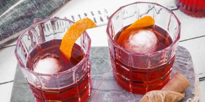 Signature cocktails from Milan, Italy