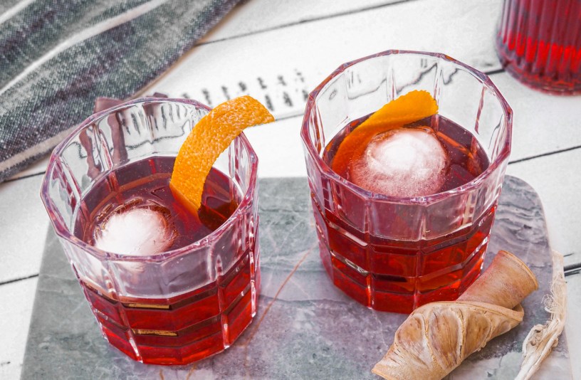 Signature cocktails from Milan, Italy